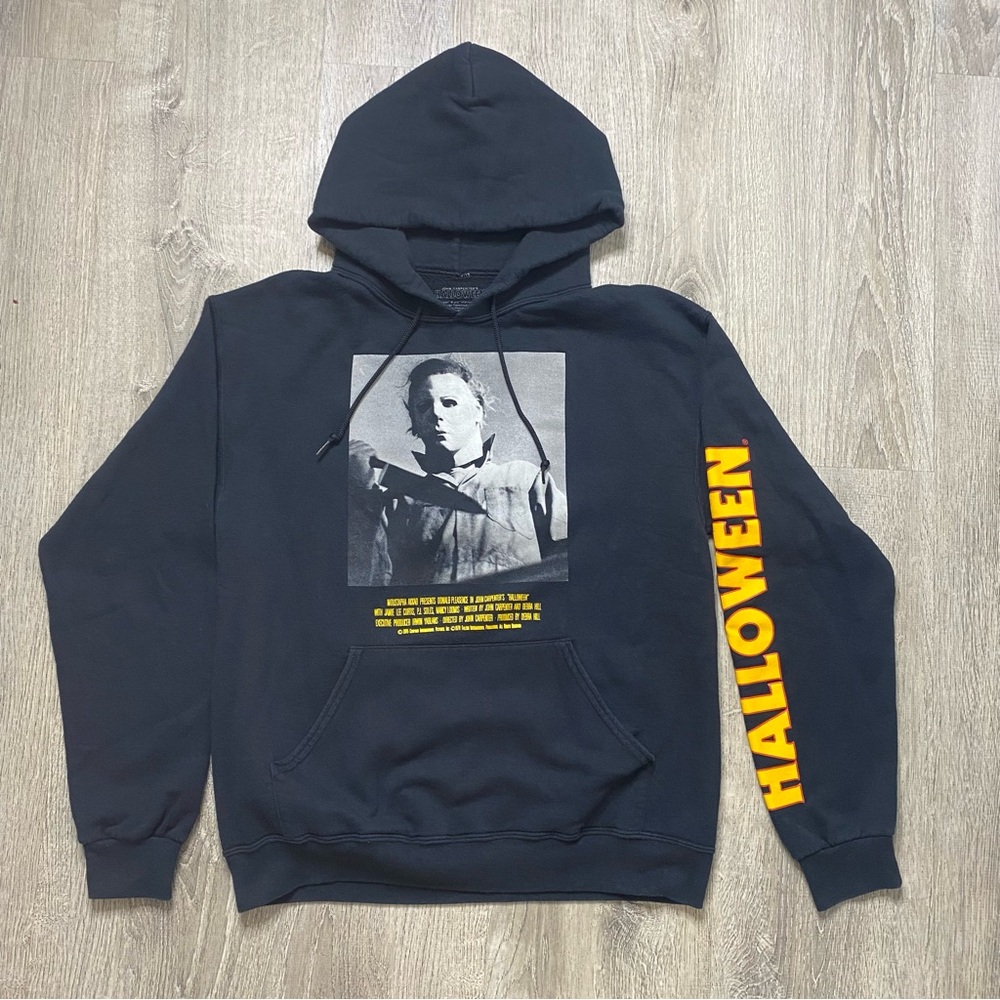 Halloween Michael Myers Double Sided Hoodie Medium